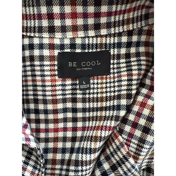 Be Cool Los Angeles Plaid Blazer Large - Picture 11 of 11